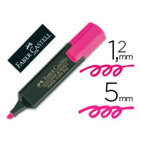 ROTULADOR FABER FLUORESCENTE 48-28 ROSA