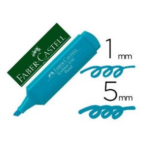 ROTULADOR FABER FLUORESCENTE 46 PASTEL – TURQUESA