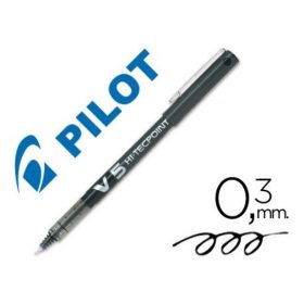 ROTULADOR PILOT PUNTA AGUJA V-5 NEGRO 0.3 MM