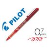 ROTULADOR PILOT ROLLER V-BALL ROJO 0.7 MM