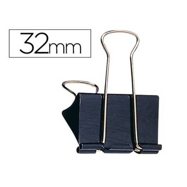 PINZA METALICA Q-CONNECT REVERSIBLE N.3 32 MM CAJA DE 10 UNIDADES