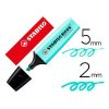 ROTULADOR STABILO BOSS PASTEL FLUORESCENTE 70 TOQUE DE TURQUESA