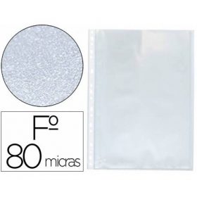 FUNDA MULTITALADRO Q-CONNECT FOLIO 80 MC PIEL DE NARANJA CAJA DE 100 UNIDADES