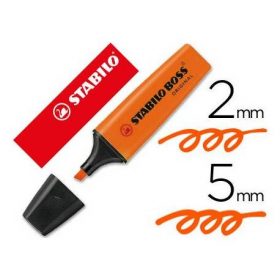 ROTULADOR STABILO BOSS FLUORESCENTE 70 NARANJA