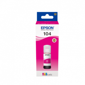 BOTELLA DE TINTA ORIGINAL EPSON Nº104 MAGENTA