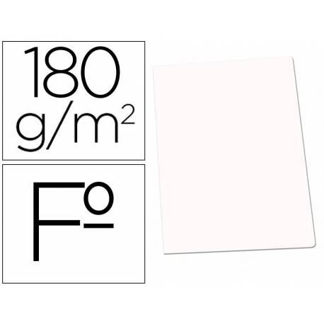 SUBCARPETA CARTULINA GIO FOLIO BLANCA 180 G/M2