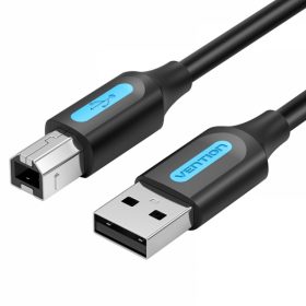 CABLE DE IMPRESORA USB 2.0 TIPO-A MACHO A TIPO B MACHO - 2 METROS