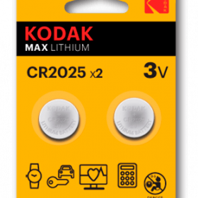 BLISTER 2 PILAS LITIO KODAK 2025