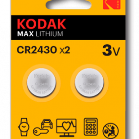 BLISTER 2 PILAS LITIO KODAK 2430