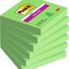 POST-IT SUPER STICKY BLOCS DE 90 NOTAS ADHESIVAS 76X76MM - COLOR VERDE