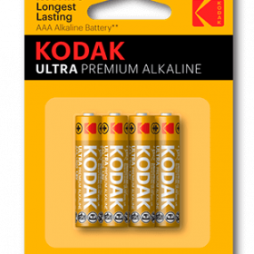 BLISTER 4 PILAS ALC. KODAK ULTRA AAA LR3