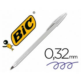 BOLIGRAFO BIC CRISTAL CELEBRATION DORADO 0,4MM TINTA NEGRA