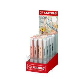 ROTULADOR STABILO FLUORESCENTE FINO SWING COOL NATURE COLORS - COLORES SURTIDOS