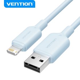 VENTION CABLE USB LIGHTNING-CONECTOR USB -A LIGHTNING -1M-COLOR AZUL